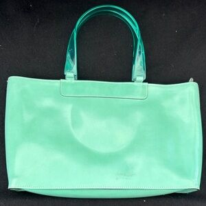 LAMARTHE Mint Green Tote Bag